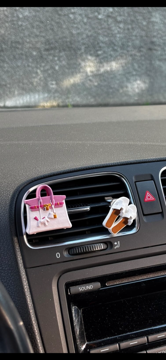 Diffuseur de Parfum Voiture - Claquettes Rose Pink