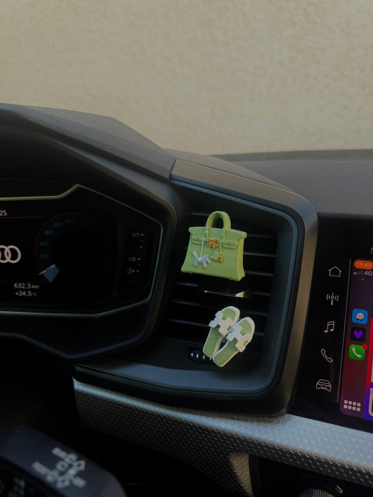 Diffuseur de Parfum Voiture - Claquettes Matcha