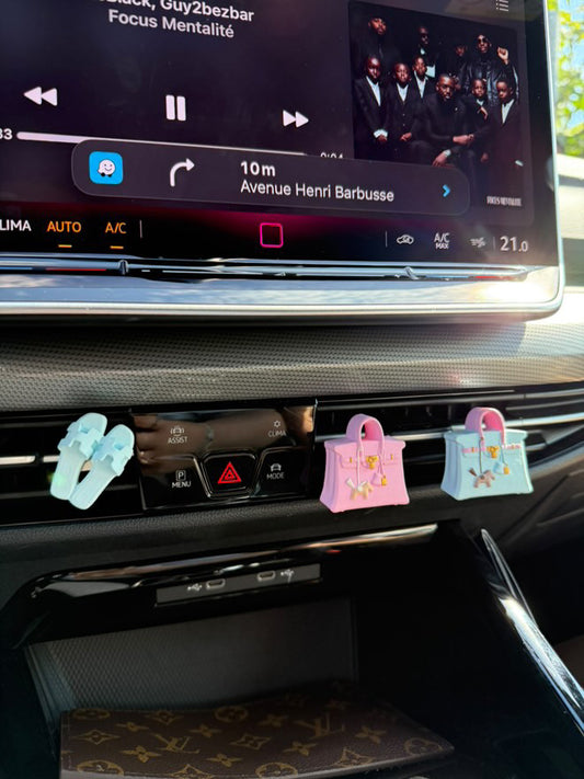 Diffuseur de Parfum Voiture – Sac Aqua Blush