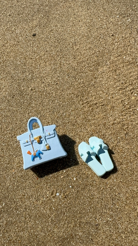 Diffuseur de Parfum Voiture – Sac Bleu nuage